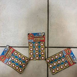 Súper bangs rings caps